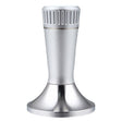 58.3mm Mesh Texture Coffee Powder Pressing Hammer Stainless Steel Cloth Powder(Silver) - free shipping - PMC TechLife - Order now!