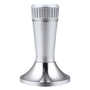 58.3mm Mesh Texture Coffee Powder Pressing Hammer Stainless Steel Cloth Powder(Silver)
