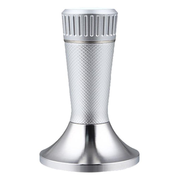 58.3mm Mesh Texture Coffee Powder Pressing Hammer Stainless Steel Cloth Powder(Silver)