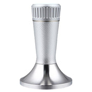 58.3mm Mesh Texture with Needle Coffee Powder Pressing Hammer Stainless Steel Cloth Powder(Silver)