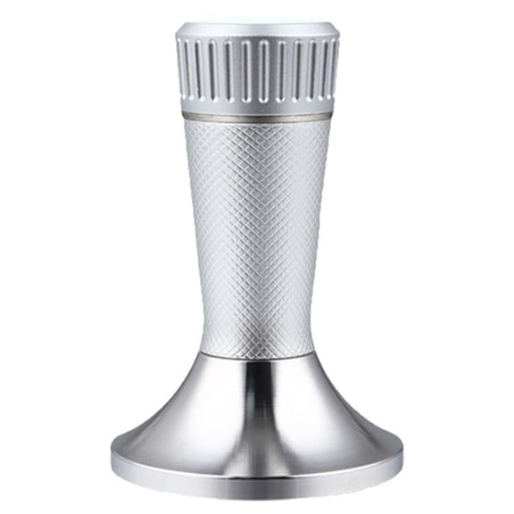 58.3mm Mesh Texture with Needle Coffee Powder Pressing Hammer Stainless Steel Cloth Powder(Silver)