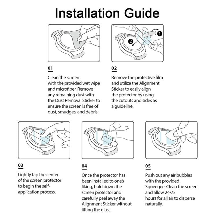 For Huawei Band 8 NFC 5pcs xDfind Soft Hydrogel Film Full Cover Front Protector - free shipping - PMc TechLife - Order now!