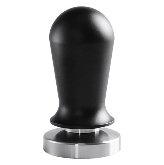 Stainless Steel Coffee Powder Hammer Pressure Powder Tampon, Size:53mm Black