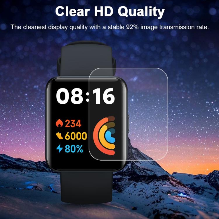 For Xiaomi Redmi Watch 2 Lite 5pcs xDfind Soft Hydrogel Film Full Cover Front Protector - free shipping - PMc TechLife - Order now!