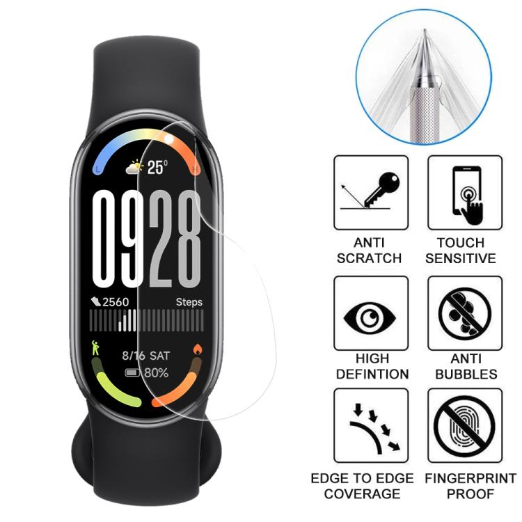 For Xiaomi Smart Band 10 5pcs xDfind Soft Hydrogel Film Full Cover Front Protector