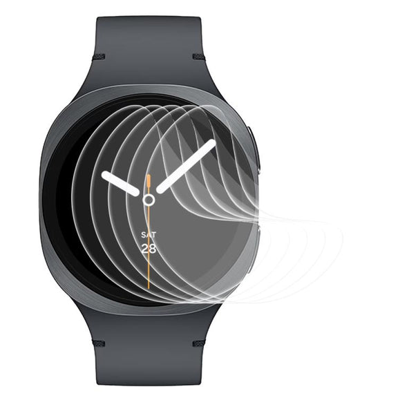 For Samsung Galaxy Watch8 40mm 5pcs xDfind Soft Hydrogel Film Full Cover Front Protector