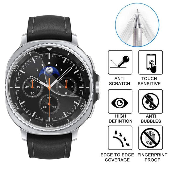 For Samsung Galaxy Watch8 Classic 46mm 5pcs xDfind Soft Hydrogel Film Full Cover Front Protector