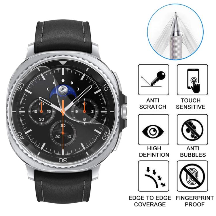 For Samsung Galaxy Watch8 Classic 46mm 5pcs xDfind Soft Hydrogel Film Full Cover Front Protector