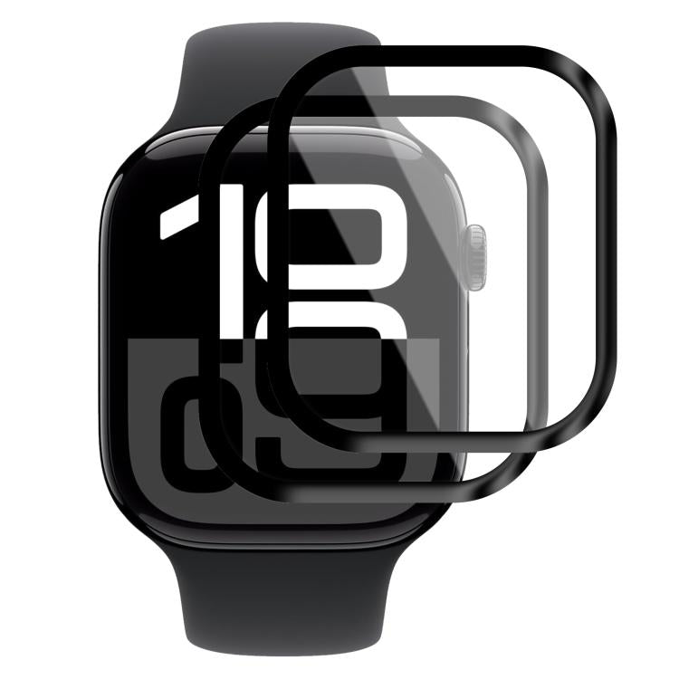 For Apple Watch Series 10 46mm 2pcs xDfind Curved 3D Composite Material Soft Film Screen Protector - free shipping - PMc TechLife - Order now!