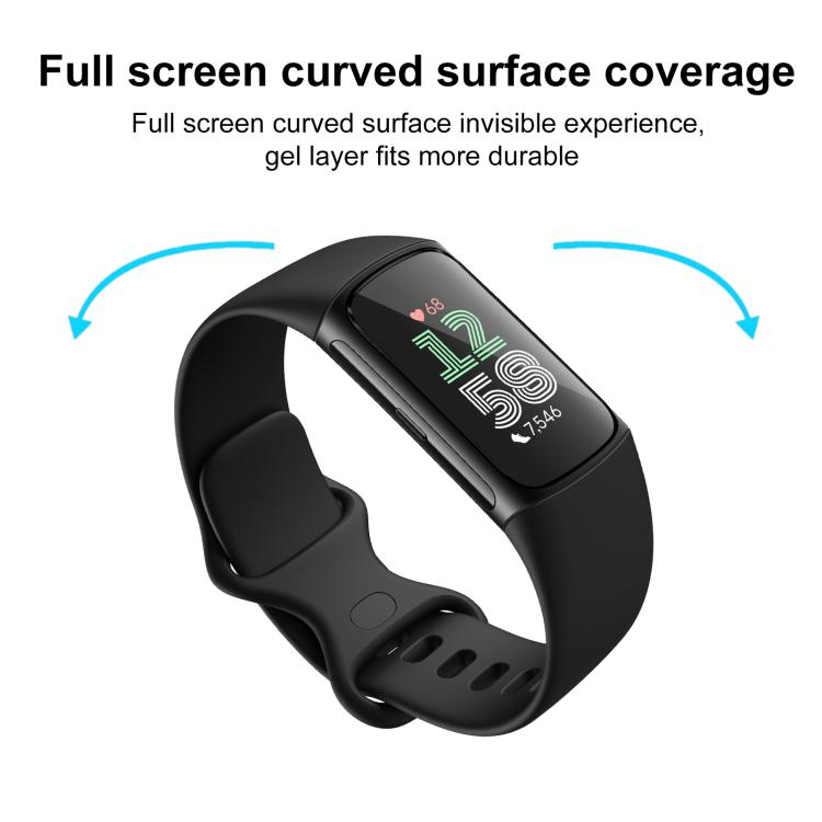 For Fitbit Charge 6 2pcs xDfind Curved 3D Composite Material Soft Film Screen Protector - free shipping - PMc TechLife - Order now!