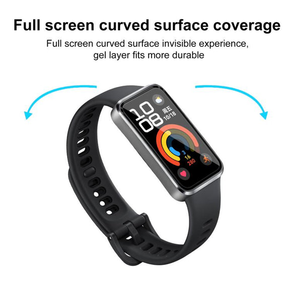 For Huawei Band 10 NFC 2pcs xDfind Curved 3D Composite Material Soft Film Screen Protector