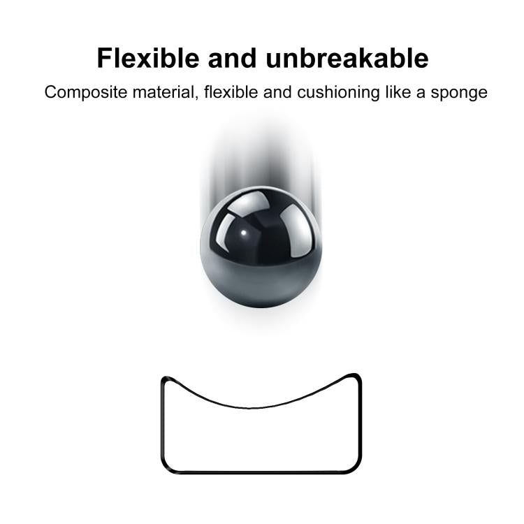 For Huawei Band 10 NFC 2pcs xDfind Curved 3D Composite Material Soft Film Screen Protector