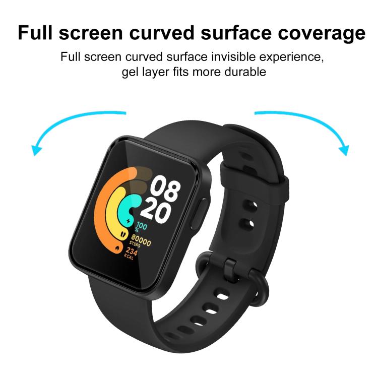 For Xiaomi Mi Watch Lite 2pcs xDfind Curved 3D Composite Material Soft Film Screen Protector - free shipping - PMc TechLife - Order now!