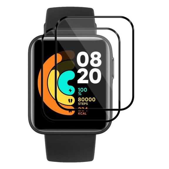 For Xiaomi Mi Watch Lite 2pcs xDfind Curved 3D Composite Material Soft Film Screen Protector