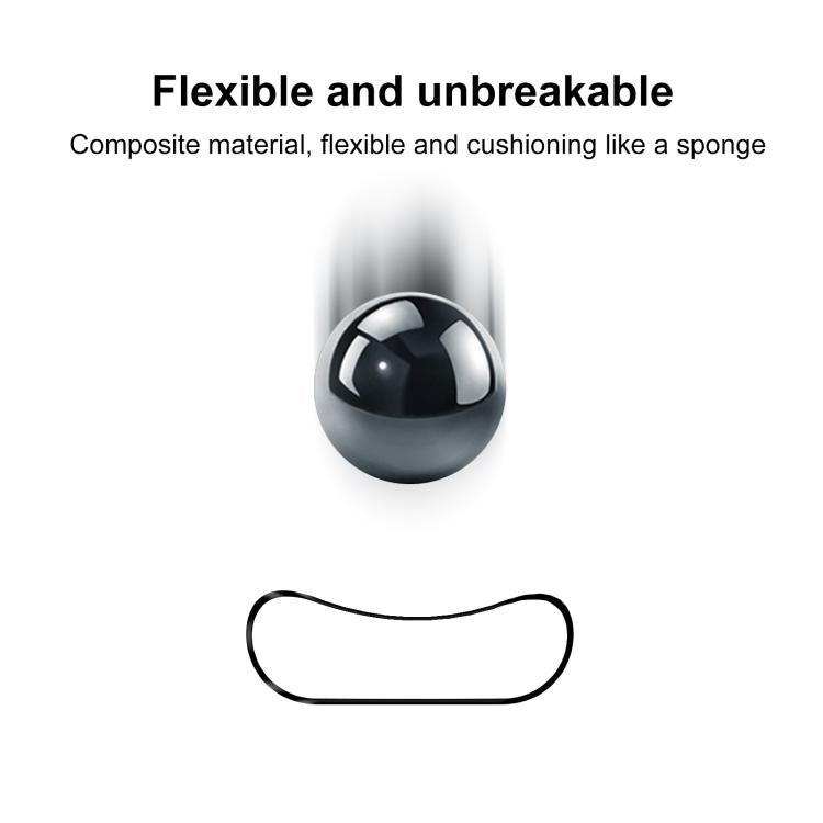 For Xiaomi Mi Band 8 NFC 2pcs xDfind Curved 3D Composite Material Soft Film Screen Protector