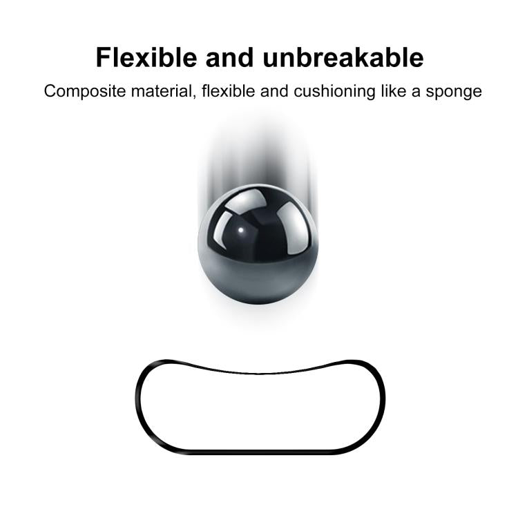 For Xiaomi Smart Band 10 2pcs xDfind Curved 3D Composite Material Soft Film Screen Protector