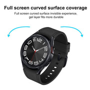 For Samsung Galaxy Watch6 Classic 43mm 2pcs xDfind Curved 3D Composite Material Soft Film Screen Protector