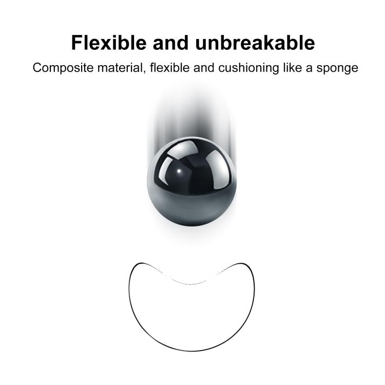 For Samsung Galaxy Watch6 Classic 43mm 2pcs xDfind Curved 3D Composite Material Soft Film Screen Protector