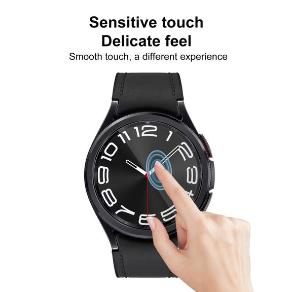 For Samsung Galaxy Watch6 Classic 43mm 2pcs xDfind Curved 3D Composite Material Soft Film Screen Protector