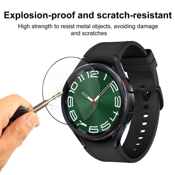 For Samsung Galaxy Watch6 Classic 47mm 2pcs xDfind Curved 3D Composite Material Soft Film Screen Protector