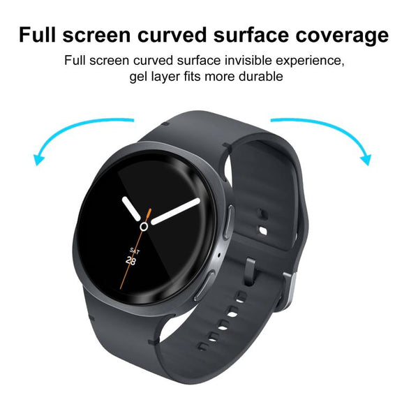 For Samsung Galaxy Watch8 40mm 2pcs xDfind Curved 3D Composite Material Soft Film Screen Protector