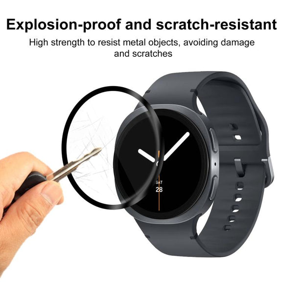 For Samsung Galaxy Watch8 40mm 2pcs xDfind Curved 3D Composite Material Soft Film Screen Protector