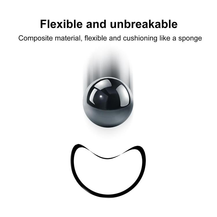 For Samsung Galaxy Watch8 44mm 2pcs xDfind Curved 3D Composite Material Soft Film Screen Protector