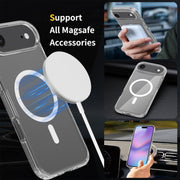 For iPhone 17 Air Scratchproof PC Hybrid TPU Magsafe Phone Case(Transparent)