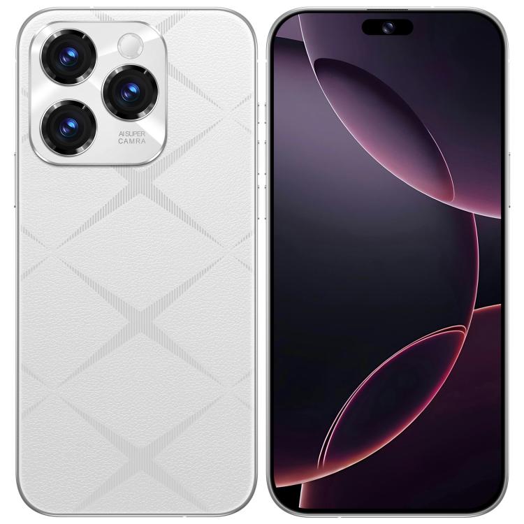 A16 Pro Max / PDA89-B, 4GB+64GB, 6.58 inch Android 10 MTK6739 Quad Core, Network: 4G, OTG, Dual SIM, Plug:UK Plug(White) - free shipping - PMc TechLife - Order now!