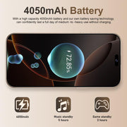 A16 Pro Max / PDA89-B, 4GB+64GB, 6.58 inch Android 10 MTK6739 Quad Core, Network: 4G, OTG, Dual SIM, Plug:UK Plug(White)