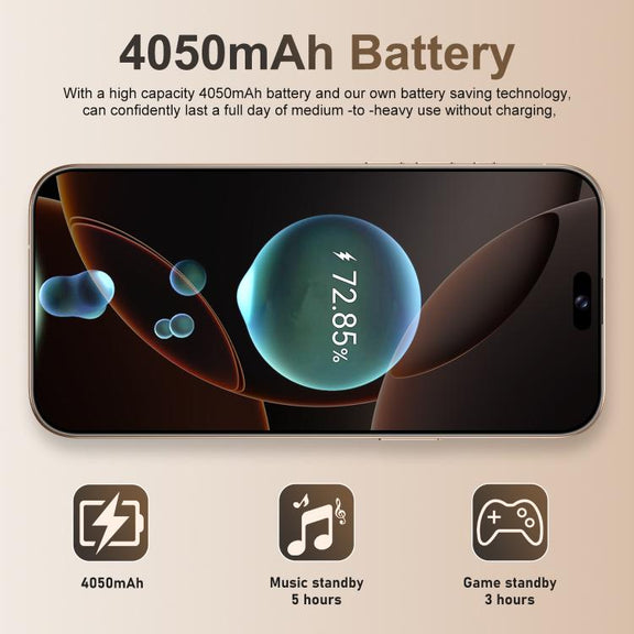 A16 Pro Max / PDA89-B, 4GB+64GB, 6.58 inch Android 10 MTK6739 Quad Core, Network: 4G, OTG, Dual SIM, Plug:UK Plug(White)