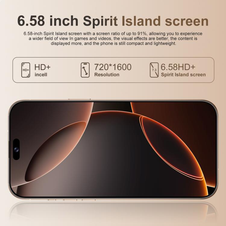 A16 Pro Max / PDA89-B, 4GB+64GB, 6.58 inch Android 10 MTK6739 Quad Core, Network: 4G, OTG, Dual SIM, Plug:UK Plug(White) - free shipping - PMc TechLife - Order now!