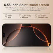 A16 Pro Max / PDA89-B, 4GB+64GB, 6.58 inch Android 10 MTK6739 Quad Core, Network: 4G, OTG, Dual SIM, Plug:UK Plug(Black)