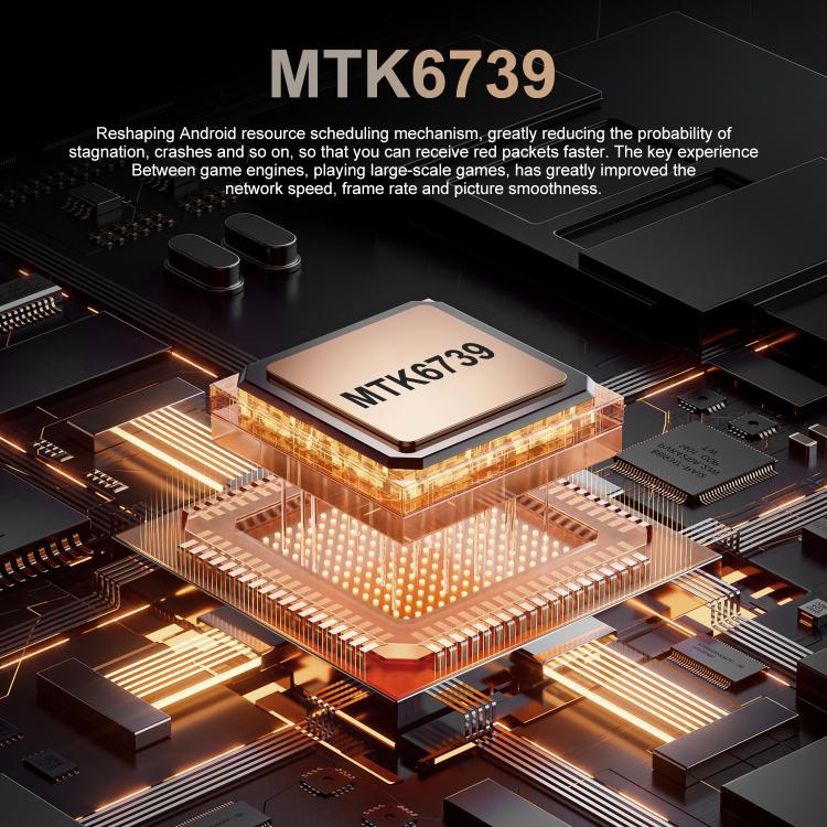 A16 Pro Max / PDA89-B, 4GB+64GB, 6.58 inch Android 10 MTK6739 Quad Core, Network: 4G, OTG, Dual SIM, Plug:UK Plug(White) - free shipping - PMc TechLife - Order now!