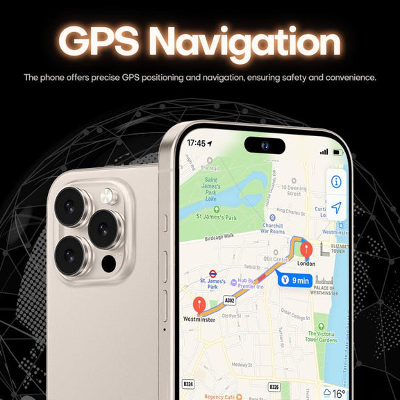 I16 Pro Max / PDQ6, 4GB+64GB, 6.58 inch Android 10 MTK6739 Quad Core, Network: 4G, Dual SIM, Plug:EU Plug(White)