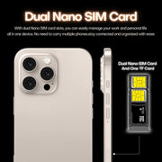 I16 Pro Max / PDQ6, 4GB+64GB, 6.58 inch Android 10 MTK6739 Quad Core, Network: 4G, Dual SIM, Plug:US Plug(Gold)