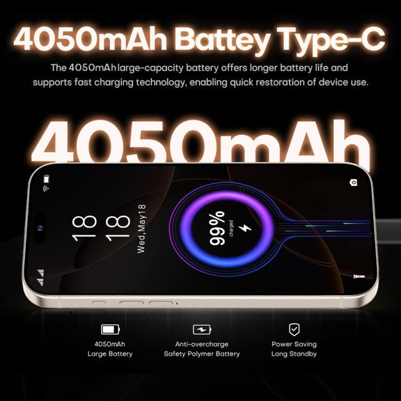 I16 Pro Max / PDQ6, 4GB+64GB, 6.58 inch Android 10 MTK6739 Quad Core, Network: 4G, Dual SIM, Plug:UK Plug(Gold)