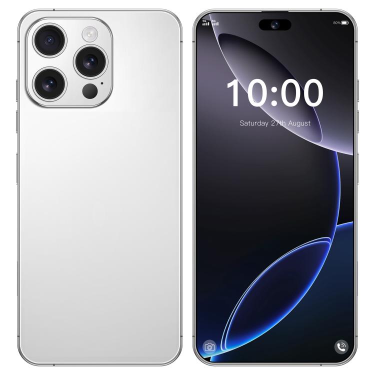 I16 Pro Max / RAi3, 3GB+64GB, 6.56 inch Android 10 MTK6739 Quad Core, Network: 4G, Dual SIM, Plug:AU Plug(White) - free shipping - PMc TechLife - Order now!
