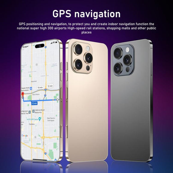 I16 Pro Max / RAi3, 3GB+64GB, 6.56 inch Android 10 MTK6739 Quad Core, Network: 4G, Dual SIM, Plug:UK Plug(Gold)