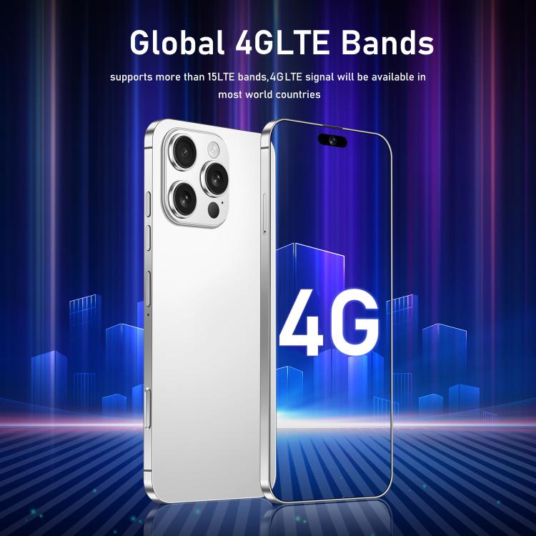 I16 Pro Max / RAi3, 3GB+64GB, 6.56 inch Android 10 MTK6739 Quad Core, Network: 4G, Dual SIM, Plug:AU Plug(White) - free shipping - PMc TechLife - Order now!