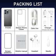 I16 Pro Max / RAi3, 3GB+64GB, 6.56 inch Android 10 MTK6739 Quad Core, Network: 4G, Dual SIM, Plug:US Plug(White)