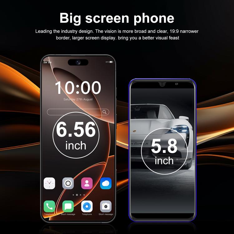 I16 Plus / RAi5, 3GB+64GB, 6.56 inch Android 10 MTK6739 Quad Core, Network: 4G, Dual SIM, Plug:US Plug(Pink)