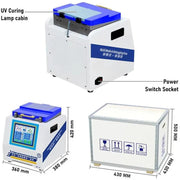 YYD YD-636 UV Curing Laminating Defoaming All-in-One, Plug:US Plug
