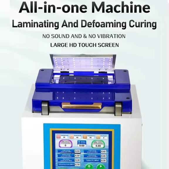 YYD YD-636 UV Curing Laminating Defoaming All-in-One, Plug:EU Plug