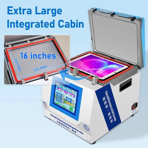 YYD YD-639 UV Curing Laminating Defoaming All-in-One, Plug:UK Plug