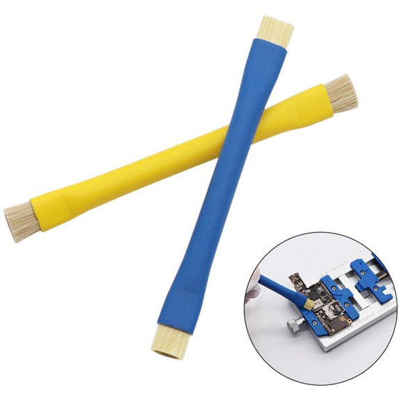 Motherboard IC Anti Static Clean Dust Hard Brush(Yellow)