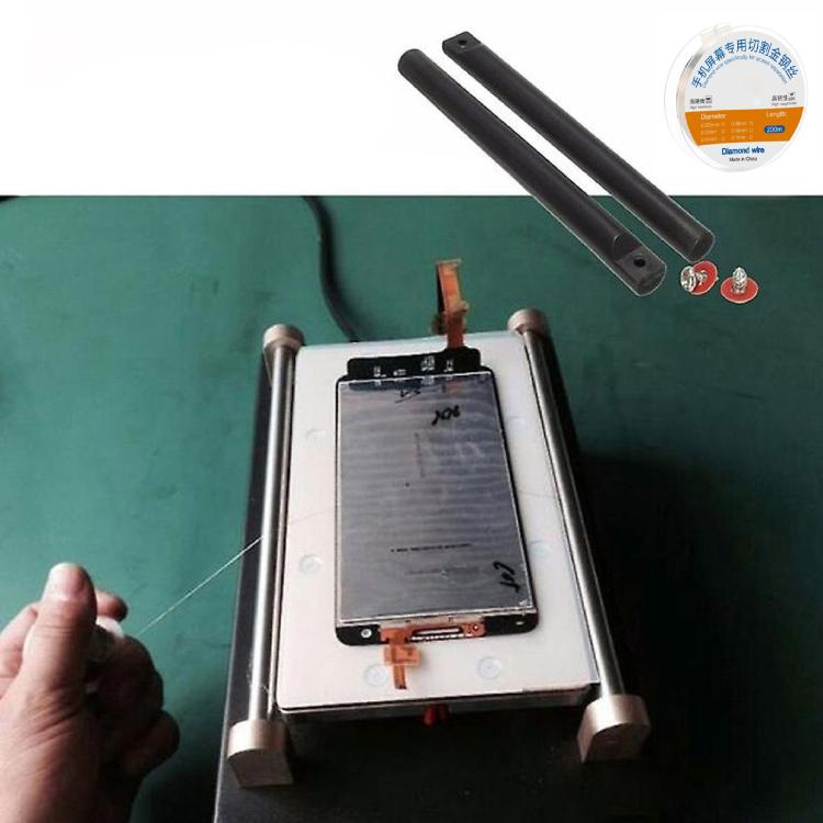 200m Screen Separation Specifically Diamond Cutting Wire, Diameter:0.03mm - free shipping - PMC TechLife - Order now!