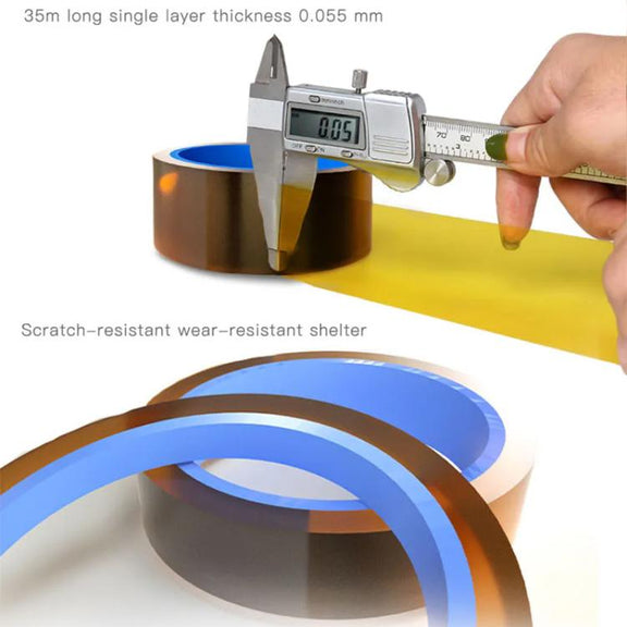 Mechanic 400 Degrees Celsius High-temperature Resistant PCB Battery Repair Tape, Size:30mm x 35m