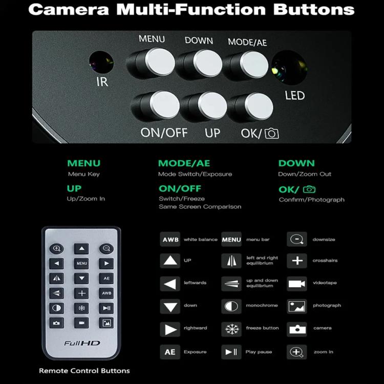 Mechanic MOS 4K IMX415 Sensor 51MP Ultra HD Industry Microscope Camera - free shipping - PMC TechLife - Order now!