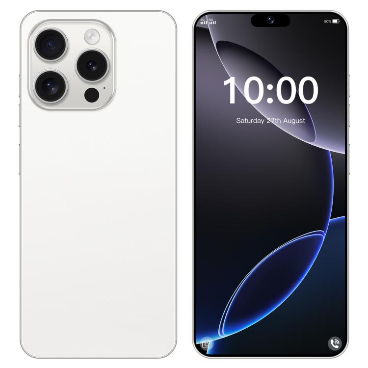 I16 Pro Max / ZPT93, 2GB+16GB, 6.26 inch Android 8.1 MTK6737 Quad Core, Network: 4G, Dual SIM, Plug:EU Plug(White) - free shipping - PMc TechLife - Order now!